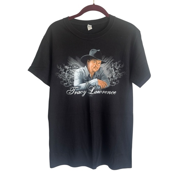 Tultex Other - Vintage 90s Tracy Lawrence Country Concert T Shirt Tultex Size Small Festival